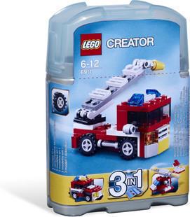 供应LEGO乐高玩具◇创造系列 迷你消防车 6911 3in1