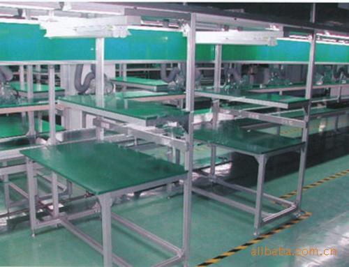 供应铝合金工作台轻型工作桌铝型材工作台图片工厂