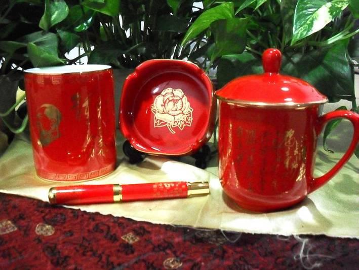 供应杭州红瓷系列产品国庆礼品文化礼品图片