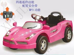 供炫酷跑车 儿童电动车 电瓶车 儿童车带遥控MP3恒泰99816