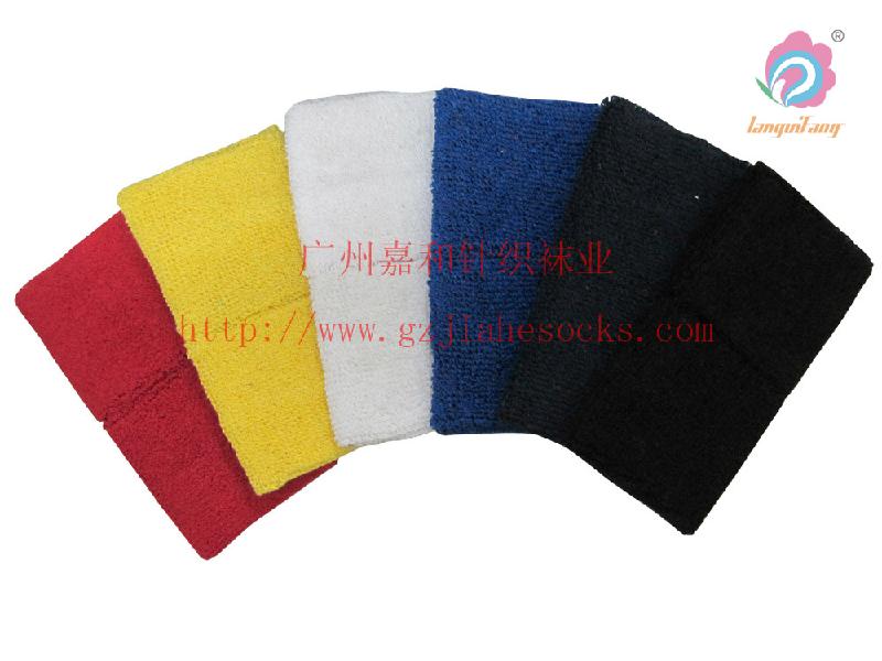 供应广东厂家运动篮球护具双腕纯棉护腕