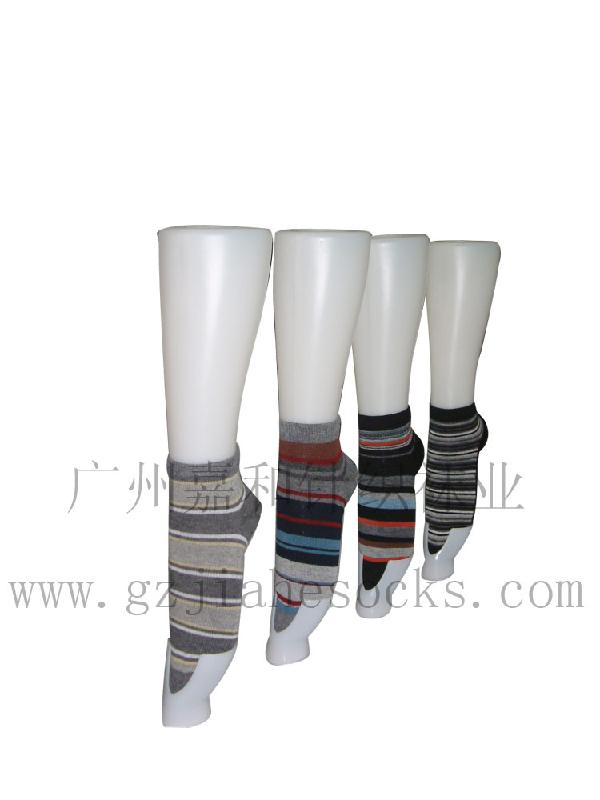 广州男袜工厂供应条纹男士袜休闲男士袜中统男士袜