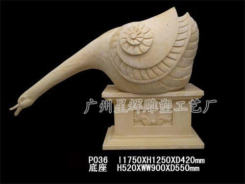 供应广东砂岩雕塑厂家 吐水工艺品 广州人造砂岩雕塑图片