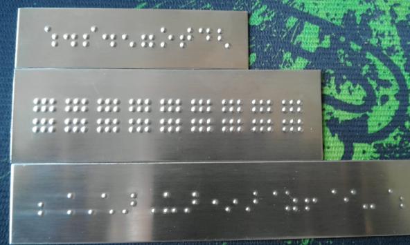 不锈钢盲人触摸板不锈钢盲文触摸牌专业定制加工