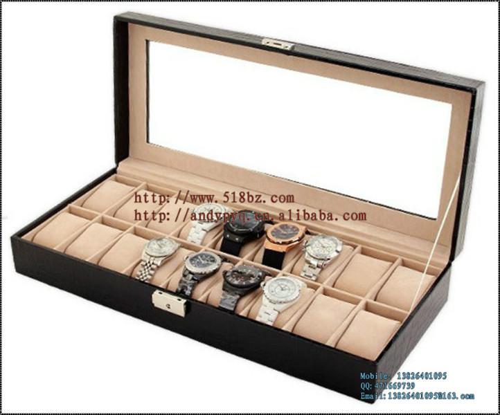 至尊名表单支装圆形仿真皮手表盒供应至尊名表单支装圆形仿真皮手表盒