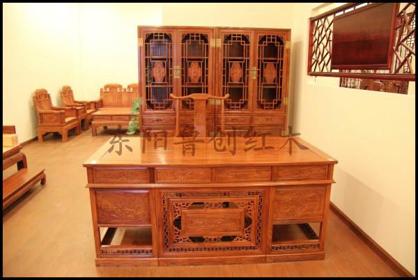 供应红木家具-花梨木书桌