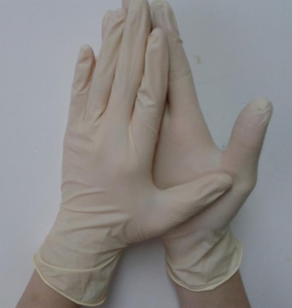 供应批发12寸乳胶手套一次性胶手套无粉净化乳胶手套