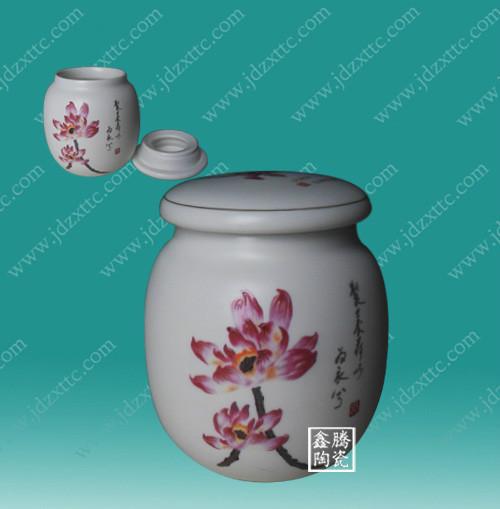 供应陶瓷茶叶罐定做，茶叶罐批发价格，最优产品图片