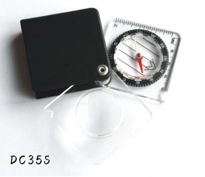 供应深圳比例尺指南针厂家，DC35S测绘指南针，促销礼品指南针