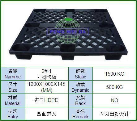 供应出口用塑料地台板