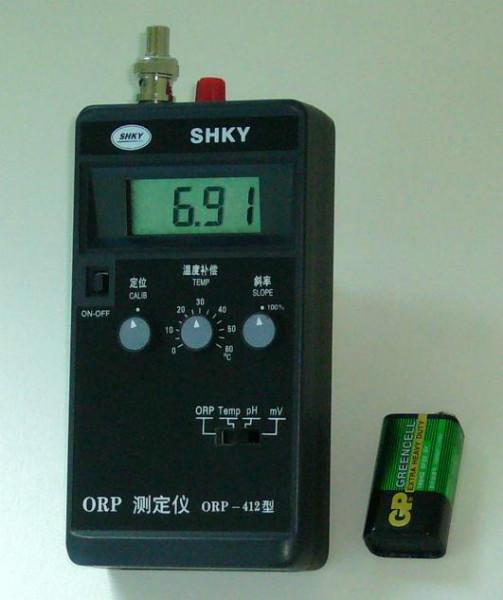 供应便携式ORP测定仪ORP-412数字显示便携式氧化还原电位测定图片