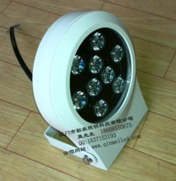 供应9W大功率LED投光灯，LED9W圆形投射灯图片