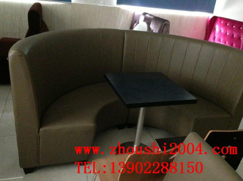 供应哪里有卡座沙发？广州周氏家具厂专业生产定制卡座沙发