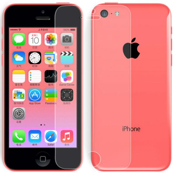 供应苹果iPhone5S/5c手机彩色钢化玻璃