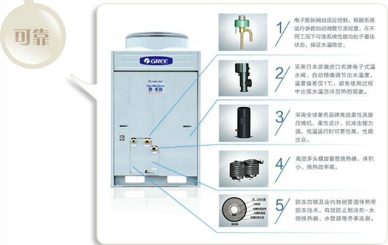 供应花都格力空气源热泵热水器 商用空气能热水器 最新厂价 图片