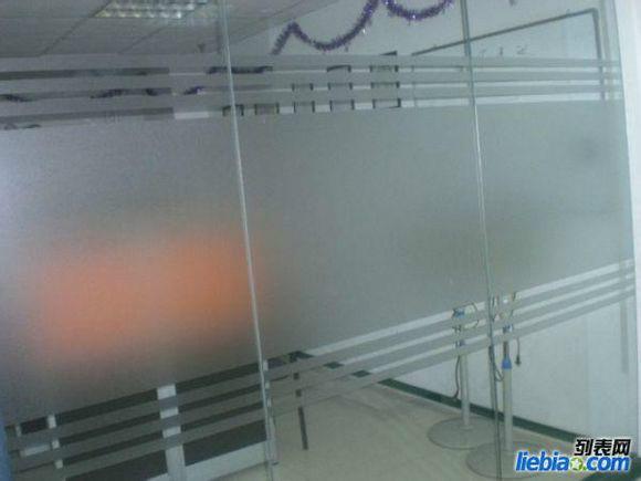 供应磨砂膜雕刻防撞条北京玻璃隔断贴