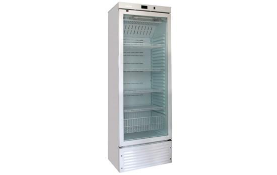 供应370L立式药品疫苗冷藏箱