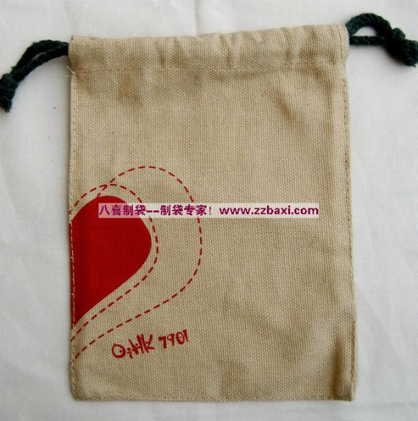 供应桂林精美小礼品袋棉布包装袋设计定做厂家