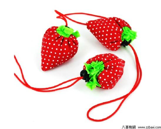 供应草莓袋购物袋宣传袋