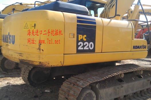 日本小松PC220-7二手挖掘机-货到付批发