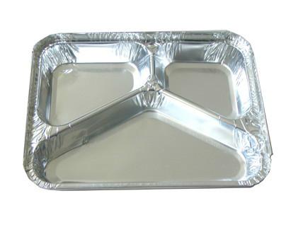 供应两格或三格铝箔餐盒