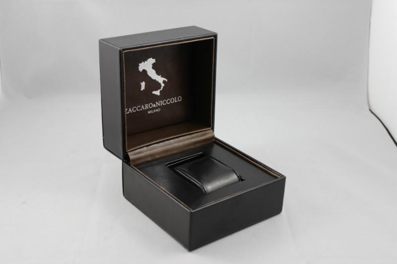 深圳市手表包装盒厂家供应手表包装盒  高档PU皮男女商务手表胶胚盒子 皮质塑料中性手表盒
