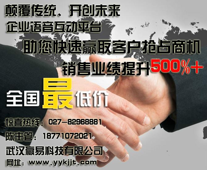 武汉市企业语音推广语音广告推广厂家