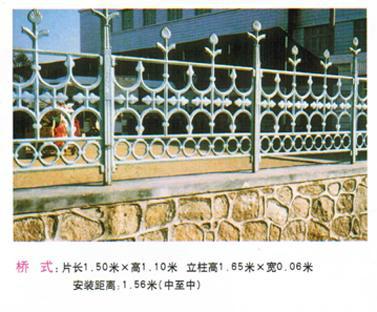 供应唐山铁艺栅栏铸铁栏杆，锌钢栅栏，栅栏