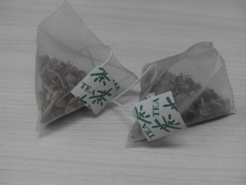 保健茶加工厂家透明尼龙三角包批发
