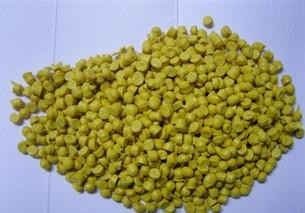 【批发】一级再生颗粒 黄色PVC再生塑料颗粒　厂家直销