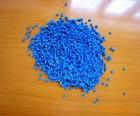蓝色透明PE再生料 塑料颗粒 颗粒 再生塑料颗粒 pe颗粒