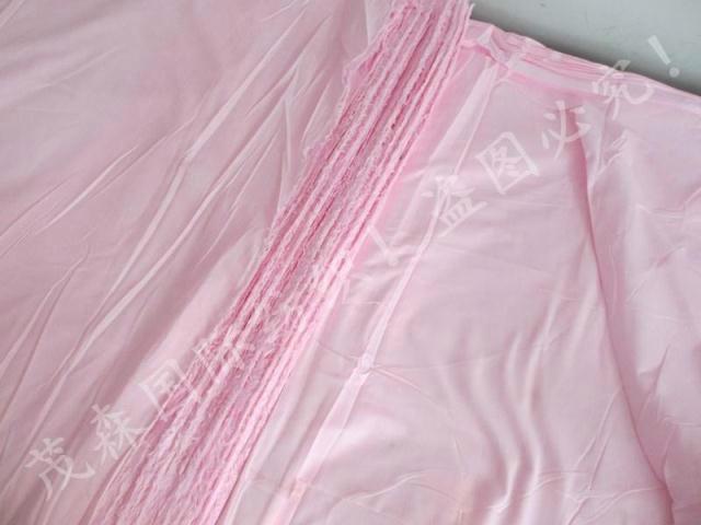 供应粉色纯棉坯布