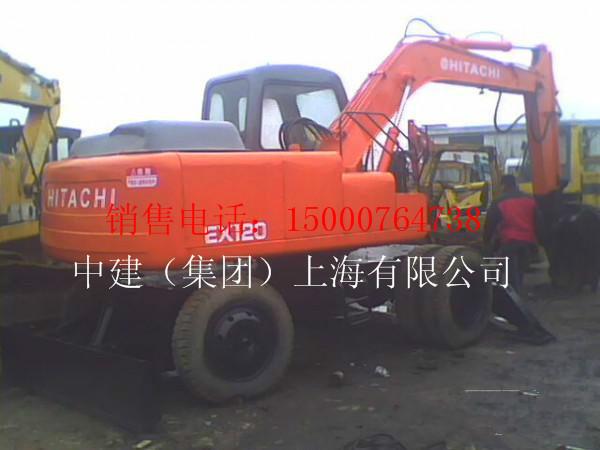 淮南出售10年8成新二手日立ZX120挖掘机,咨询二手柳工16铲车
