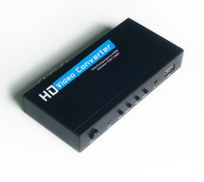 供应USB+VGA+色差转HDMI厂家