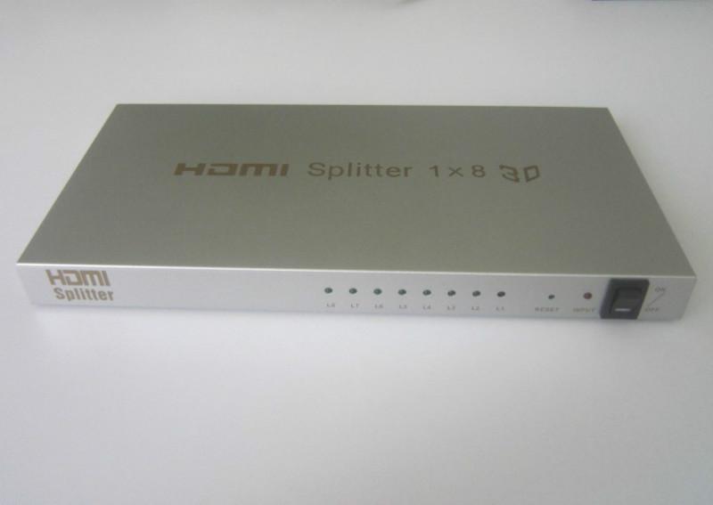 供应索飞翔1.4版8口分配器HDMI分配器