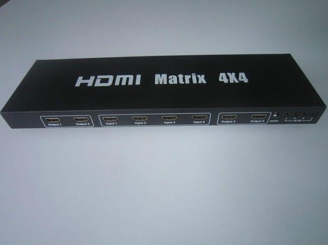 供应独家HDMI矩阵四进四出矩阵4x4