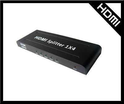 供应HDMI高清分配器1.4v一分四