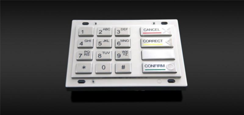 ATM机专用金属密码键盘KMY3503批发