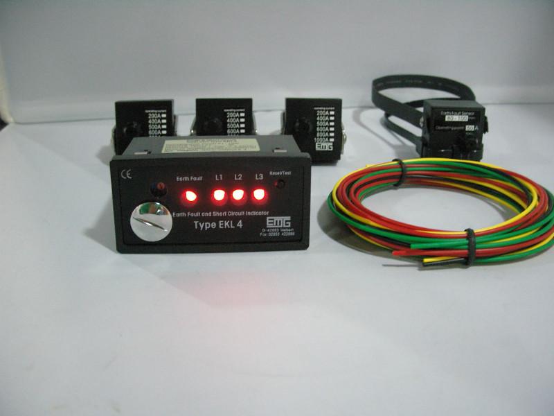 供应广州面板型故障指示器EKL3（带光纤输出）