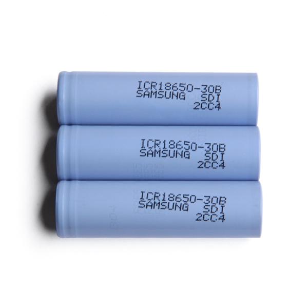 供应用于锂电池的韩国原装三星ICR18650-30A电源专用锂电池图片