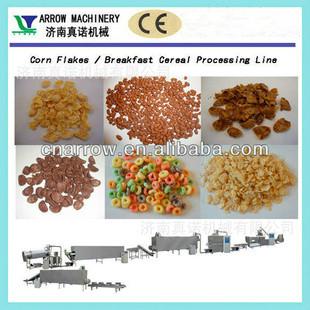供应早餐谷物成套生产线营养米粉生产线玉米片生产线玉米片加工设备