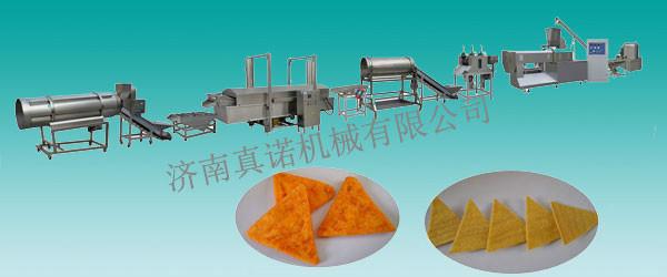 供应焙烤型粟米条生产线玉米片生产线膨化挤压机宠物食品生产线