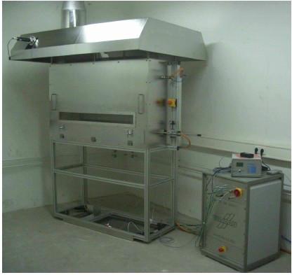 供应地板材料燃烧性能试验机，ISO9239/DIN4102，德国原装图片