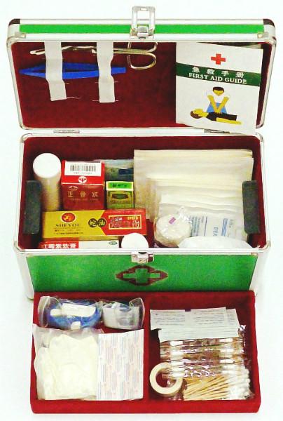 供应HC-B-G02危化品企业医药急救箱，办公室急救药箱