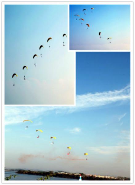 供应动力伞培训，动力伞广告，动力伞体验，滑翔伞培训