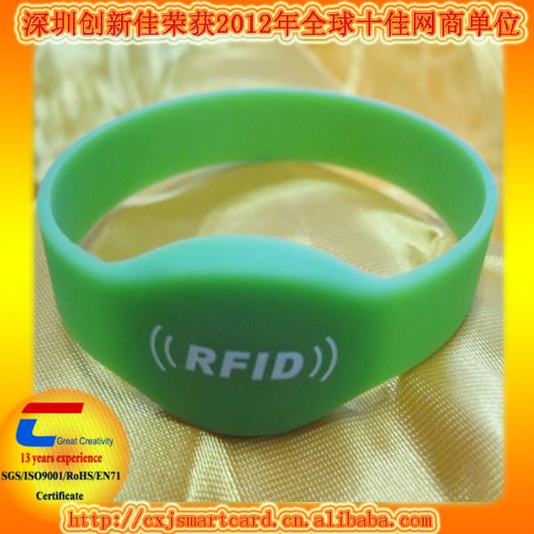 供应EM4200 RFID硅胶腕带 ID硅胶腕表 EM4200硅胶手