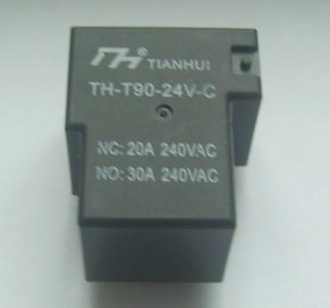 DC24V继电器，主要用24V电压控制电路的断开与闭合图片