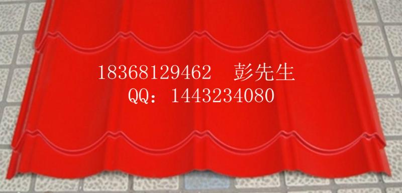 杭州市彩钢琉璃瓦厂家厂家供应彩钢琉璃瓦828/800厂家