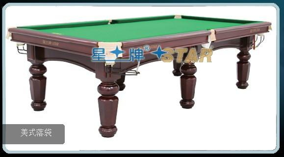 天津市星牌台球桌中式球台厂家天津星牌台球桌中式球台 带钢库进口台呢 星牌台球桌中式球台