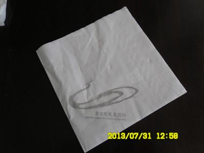 供应西安餐巾纸商务纸巾广告钱夹纸大盘